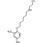 CAS#: 416891-67-3， 2-{[6-(2,4-Dimethylphenoxy)Hexyl]Amino}Ethanol