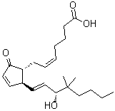 CAS#: 41691-92-3， (5Z,13E,15R)-15-Hydroxy-16,16-Dimethyl-9-Oxoprosta-5,10,13-Trien-1-Oic Acid