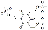 CAS 登录号：4171-10-2， 1,3,5-三(2-甲基磺酰基氧乙基)-1,3,5-三嗪烷-2,4,6-三酮