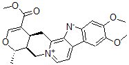 CAS#: 41758-43-4， (20a)-3,5,6,16,17-Pentadehydro-10,11-Dimethoxy-16-(Methoxycarbonyl)-19a-Methyl-18-Oxayohimban-4-Ium