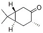 CAS#: 4176-01-6， [1R-(1alpha,4beta,6beta)]-4,7,7-Trimethylbicyclo[4.1.0]Heptan-3-One