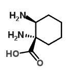 CAS#: 417702-46-6， (1S,2S)-1,2-Diaminocyclohexanecarboxylic acid