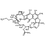 CAS#: 41776-71-0， (9E,26E)-2,15,17,29-Tetrahydroxy-11-Methoxy-3,7,12,14,16,18,22-Heptamethyl-26-{[(3-Octanyloxy)Amino]Methylene}-6,23,27-Trioxo-8,30-Dioxa-24-Azatetracyclo[23.3.1.1<Sup>4,7</Sup>.0<Sup>5,28</Sup>]Triaconta-1(28),2,4,9,19 ,21,25(29)-Heptaen-13-Yl Acetate