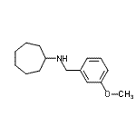 CAS#: 418790-18-8， N-(3-Methoxybenzyl)Cycloheptanamine