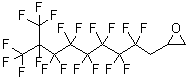 structure of CAS# 41925-33-1, 3-(Perfluoro-7-Methyloctyl)-1,2-Propenoxide;[2,2,3,3,4,4,5,5,6,6,7,7,8,9,9,9-Hexadecafluoro-8-(Trifluoromethyl)Nonyl]Oxirane;(2,2,3,3,4,4,5,5,6,6,7,7,8,9,9,9-Hexadecafluoro-8-(Trifluoromethyl)Nonyl)Oxirane