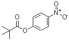 结构式 CAS# 4195-17-9, 4-硝基苯基三甲基乙酸酯
