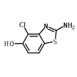 CAS#: 419564-16-2， 2-Amino-4-Chloro-1,3-Benzothiazol-5-Ol