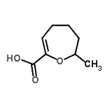CAS#: 419565-47-2， 7-Methyl-4,5,6,7-Tetrahydro-2-Oxepinecarboxylic Acid