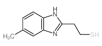 CAS#: 4198-61-2， 5-Methyl-1H-Benzimidazole-2-Ethanethiol
