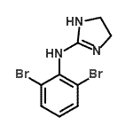 CAS#: 4205-93-0， N-(2,6-Dibromophenyl)-4,5-Dihydro-1H-Imidazol-2-Amine
