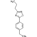 CAS#: 420810-92-0， 5-(4-Ethylphenyl)-3-Propyl-1,2,4-Oxadiazole
