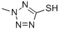 structure of CAS# 42150-25-4, 2-Methyl-2H-Tetrazole-5-Thiol;2-Methyl-2H-1,2,3,4-Tetrazole-5-Thiol;2-METHYL-2H-TETRAZOLE-5-THIOL