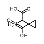 CAS#: 421548-64-3， 1-[Amino(Carboxy)Methyl]Cyclopropanecarboxylic Acid