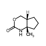 CAS#: 421765-75-5， (4aR,7aS)-7A-Methylhexahydrocyclopenta[d][1,3]Oxazin-2(1H)-One