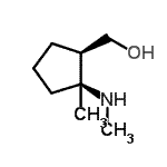CAS#: 421765-87-9， [(1R,2S)-2-Methyl-2-(Methylamino)Cyclopentyl]Methanol