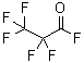 structure of CAS# 422-61-7, Pentafluoropropionyl Fluoride;2,2,3,3,3-Pentafluoropropionyl Fluoride;Perfluoropropionyl Fluoride