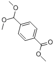 structure of CAS# 42228-16-0, Methyl 4-Formylbenzoate Dimethyl Acetal;4-(Dimethoxymethyl)Benzoic Acid Methyl Ester;Benzoic Acid, 4-(Dimethoxymethyl)-, Methyl Ester