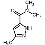 CAS#: 42238-78-8， N,N,3-Trimethyl-1H-Pyrazole-5-Carboxamide