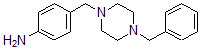 结构式 CAS# 422517-70-2, 4-[[4-(苯基甲基)-1-哌嗪基]甲基]-苯胺