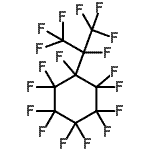 structure of CAS# 423-02-9, Undecafluoro(1,1,1,2,3,3,3-Heptafluoro-2-Propanyl)Cyclohexane;(1,1,1,2,3,3,3-Heptafluoroprop-2-yl)undecafluorocyclohexane;(1,1,1,2,<wbr>3,3,3-Hep<wbr>tafluorop<wbr>rop-2-yl)<wbr>undecaflu<wbr>orocycloh<wbr>exane, Oc<wbr>tadecaflu<wbr>oro(isopr<wbr>opylcyclo<wbr>hexane);(1,1,1,2,<wbr>3,3,3-Hep<wbr>tafluorop<wbr>rop-2-yl)<wbr>undecaflu<wbr>orocycloh<wbr>exane; Oc<wbr>tadecaflu<wbr>oro(isopr<wbr>opylcyclo<wbr>hexane)