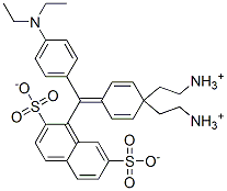 CAS#: 42352-92-1， Hydrogen [4-[4-(Diethylamino)-alpha-(2,7-Disulphonato-1-Naphthyl)Benzylidene]Cyclohexa-2,5-Dien-1-Ylidene]Diethylammonium