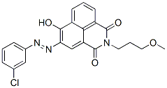 CAS#: 42358-38-3， 5-[(3-Chlorophenyl)Azo]-6-Hydroxy-2-(3-Methoxypropyl)-1H-Benz[de]Isoquinoline-1,3(2H)-Dione