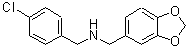 CAS#: 423735-65-3， 1-(1,3-Benzodioxol-5-Yl)-N-(4-Chlorobenzyl)Methanamine