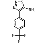 CAS#: 423768-49-4， 4-[4-(Trifluoromethyl)Phenyl]-1,2,3-Thiadiazol-5-Amine