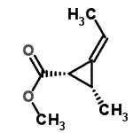 CAS#: 42418-99-5， Methyl (1S,2Z,3R)-2-Ethylidene-3-Methylcyclopropanecarboxylate