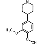 CAS#: 42434-76-4， 4-(3,4-Dimethoxyphenyl)Piperidine