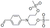 CAS 登录号:4248-79-7, 4-(二(2-甲基磺酰基氧乙基)氨基)苯甲醛