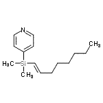 CAS#: 424822-24-2， 4-{Dimethyl[(1E)-1-Octen-1-Yl]Silyl}Pyridine