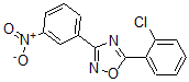 structure of CAS# 425412-27-7, 5-(2-Chlorophenyl)-3-(3-Nitrophenyl)-1,2,4-Oxadiazole