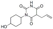 CAS 登录号:4256-27-3, 5-烯丙基-1-(4-羟基环己基)巴比妥酸