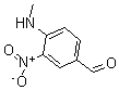 structure of CAS# 42564-41-0, 4-(Methylamino)-3-Nitro-Benzaldehyde;4-Methylamino-3-Nitro-Benzaldehyde;Zinc03886141