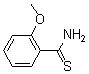 结构式 CAS# 42590-97-6, 2-甲氧基-苯硫代甲酰胺