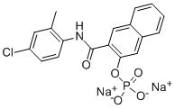 CAS#: 4264-93-1， N-(4-Chloro-2-methylphenyl)-3-(phosphonooxy)-2-Naphthalenecarboxamide Disodium salt