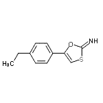CAS#: 426820-89-5， 5-(4-Ethylphenyl)-1,3-Oxathiol-2-Imine