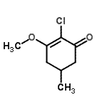 CAS#: 426834-97-1， 2-Chloro-3-Methoxy-5-Methyl-2-Cyclohexen-1-One