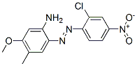 CAS 登录号：4274-06-0， 2-(2-氯-4-硝基苯基偶氮)-5-甲氧基-对甲苯胺
