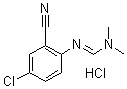 CAS#: 42755-45-3， N'-(4-Chloro-2-Cyanophenyl)-N,N-Dimethyl-Methanimidamide Hydrochloride