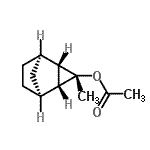 CAS#: 42856-11-1， (1R,2S,3S,4R,5S)-3-Methyltricyclo[3.2.1.0<Sup>2,4</Sup>]Oct-3-Yl Acetate