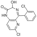 CAS#: 42863-81-0， 7-Chloro-5-(2-Chlorophenyl)-3-Hydroxy-1,3-Dihydropyrido[2,3-f][1,4]Diazepin-2-One