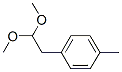 structure of CAS# 42866-91-1, 1-(2,2-Dimethoxyethyl)-4-Methylbenzene;1-(2,2-Dimethoxyethyl)-4-Methyl-Benzene;Benzene, 1-(2,2-Dimethoxyethyl)-4-Methyl-