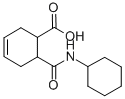 structure of CAS# 428841-22-9, (1R,6S)-6-(Cyclohexylcarbamoyl)Cyclohex-3-Ene-1-carboxylic acid;(1R,6S)-6-[(Cyclohexylamino)-Oxomethyl]-1-Cyclohex-3-Enecarboxylate;Zinc00301797