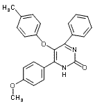 CAS#: 42919-58-4， 6-(4-Methoxyphenyl)-5-(4-Methylphenoxy)-4-Phenyl-2(1H)-Pyrimidinone