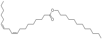 CAS 登录号：42935-00-2， (9Z,12Z)-十八碳-9,12-二烯酸十二烷基酯