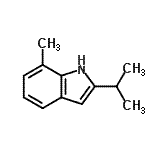 CAS#: 42958-26-9， 2-Isopropyl-7-Methyl-1H-Indole