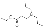 structure of CAS# 42980-55-2, Ethyl 3-Di-n-Propylaminopropionate;3-(Dipropylamino)Propanoic Acid Ethyl Ester;3-(Dipropylamino)Propionic Acid Ethyl Ester