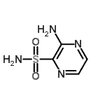 CAS#: 43029-09-0， 3-Amino-2-Pyrazinesulfonamide